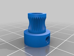 extrusora de roda engrenagem rueda dentada Impressoras 3d extrusor 3d print model - Mito3D
