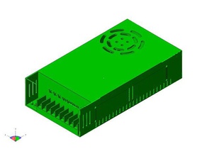 power supply - fuente 3d printing alimentacion 3d print model - Mito3D