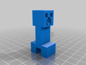 my customized parametric creeper scary games 3d print model - Mito3D