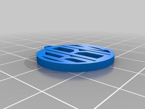 rmb monograma jóias personalizado 3d print model - Mito3D