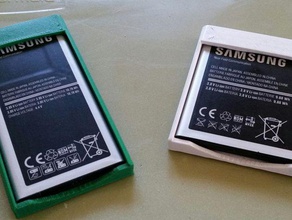 o telefone galaxy bateria casos recipientes caixa de suporte da 3d print model - Mito3D
