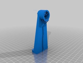 dremel idea builder spool holder taller 3d printer parts filament 3d print model - Mito3D