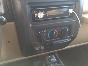 jeep clima botão controlo a indústria automotiva climateknob jeepknob wrangler knob 3d print model - Mito3D