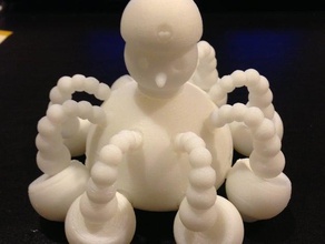 roll-ball robo snowman develop3d comp entry model robots 3d print model - Mito3D