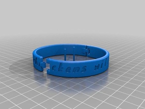 julie bracelets customized 3d print model - Mito3D