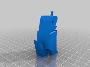 blocky dinosaur other animal toy 3d print model - Mito3D