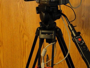 fs5 firewire gravador de vídeo montagem tripé câmera 3d print model - Mito3D