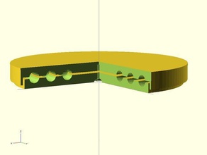mesa giratoria de airgun bolas el cojinete personalizador la plataforma rodamiento 3d print model - Mito3D