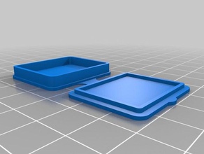 my customized case tritium vials containers 3d print model - Mito3D