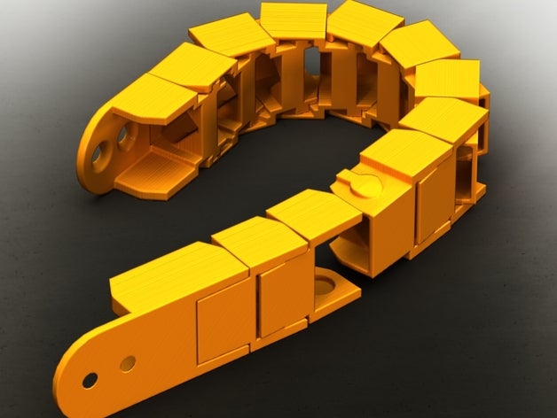 cable chain 3d printer accessories 3D print model - Mito3D