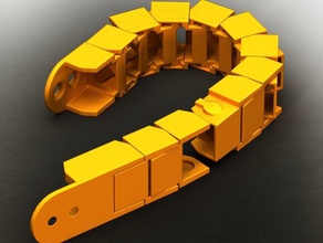 cable chain 3d printer accessories 3d print model - Mito3D
