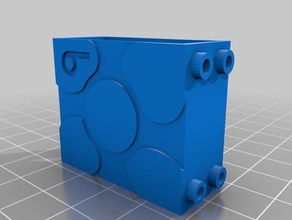 tower pro sg92r servo brick side mount in der Robotik Ziegel montieren holde lego micro-servo Teil nützlich 3d print model - Mito3D