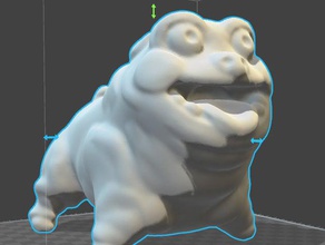 awesome pug Tiere Tier Hund flauschig pet Mops lächeln - Spielzeug 3d print model - Mito3D
