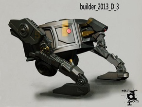 builder 2013 3 model robots 3d 3d print model - Mito3D