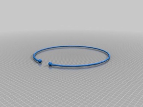 de base diadème accessoires collier 3d print model - Mito3D