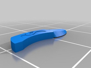 coltello da caccia - torcia utensili a mano 3d manuale gli manuali sketchup 3d print model - Mito3D