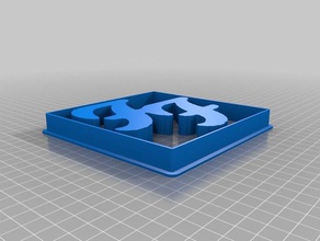 foo fighter-cookie-cutter Küche und Esszimmer kundengebundene 3d print model - Mito3D