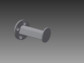 apoyo bobine visser Impresora 3d accesorios filamento de 3d print model - Mito3D