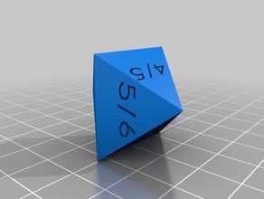 tarmogoyf die 3d printing dice magic gathering 3d print model - Mito3D