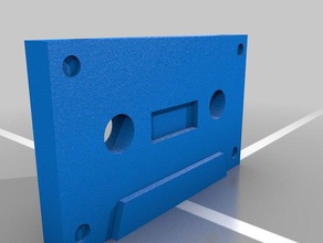 cassette décor 3d de la décoration musique 3d print model - Mito3D