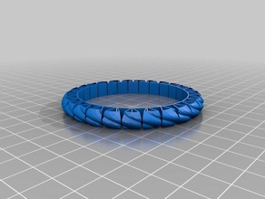 stretchlet metade do tamanho pulseiras 3d print model - Mito3D