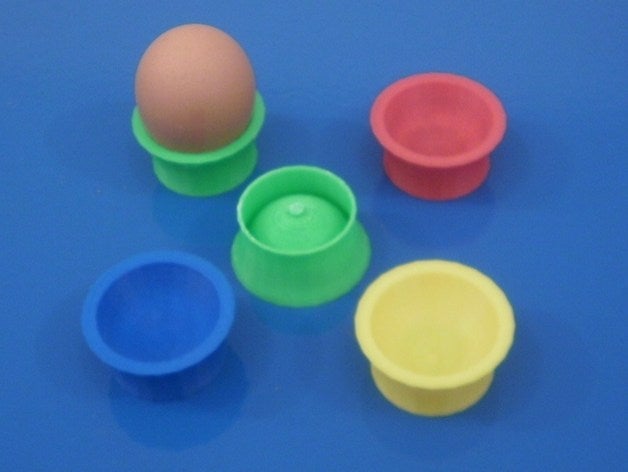 portauovo cucina & sala da pranzo la prima colazione uovo titolare nessun supporto 3D print model - Mito3D