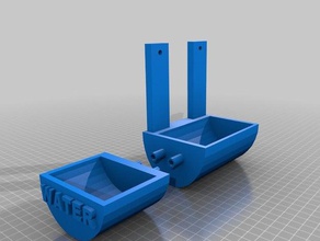 pet food bowl 3d printing 3d print model - Mito3D