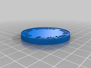 bartcoin moedas e selos personalizado 3d print model - Mito3D