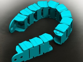 cable chain ver2 ver3 3d printer accessories magic bridges 3d print model - Mito3D