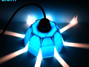 spot light lamp lampshade night spotlight 3d print model - Mito3D