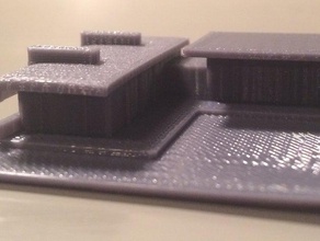 minimalistic house model buildings & structures birdhousechallenge household 3d print model - Mito3D