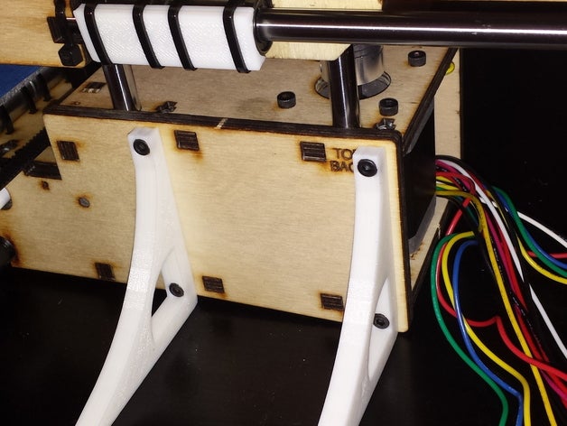 printrbot simple base stabilizer 3d printer parts upgrade 3D print model - Mito3D