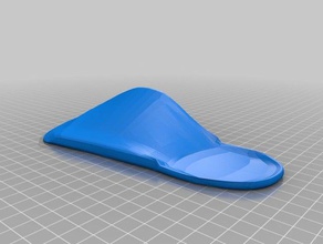 andrew pied gauche personnalisé 3d print model - Mito3D