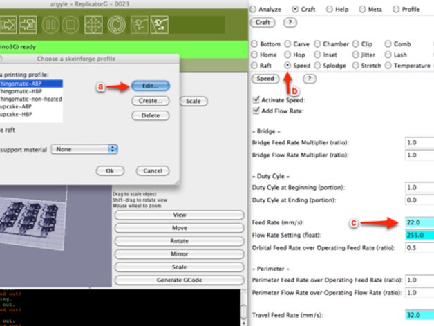 plastruder de calibração outros script extrusora gcode 3D print model - Mito3D