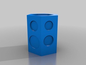cool 3d hexágono de engenharia mouse esquadrão 3d print model - Mito3D