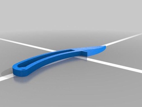 collo coltello - cheshire utensili a mano 3d collezione cool originale sketchup 3d print model - Mito3D