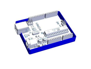 arduino uno caso in materiale ultra leggero disegno di salvezza l'elettronica box monte 3d print model - Mito3D