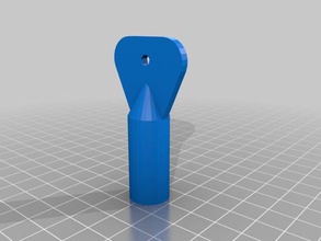 10 mm triangle key hand tools parametric 3d print model - Mito3D