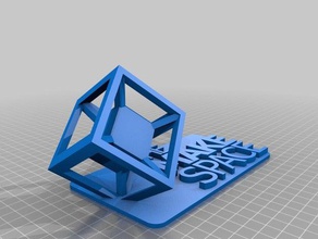 hyper cube Kunst 3d print model - Mito3D