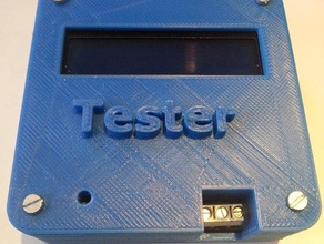 m328 transistör tester durumda araç sahipleri & kutu banggood kutusu elektronik kasa 3d print model - Mito3D