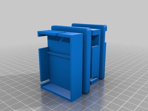 adafruit dotstar led belly dance fans enclosure 3d printing 3d print model - Mito3D