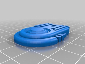 fallout 2 cisterna fob video juegos 3d art extrusora la joyería modelo ornamento prop útil 3d print model - Mito3D