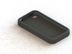 iphone 4 esnek durumda cep telefonu iphone4 ninjaflex 3d print model - Mito3D