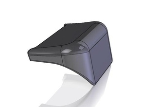 nikon 1 v1 thumb rest - mode dial cover camera cx 3d print model - Mito3D