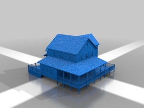 catskill house buildings & structures 3d print model - Mito3D