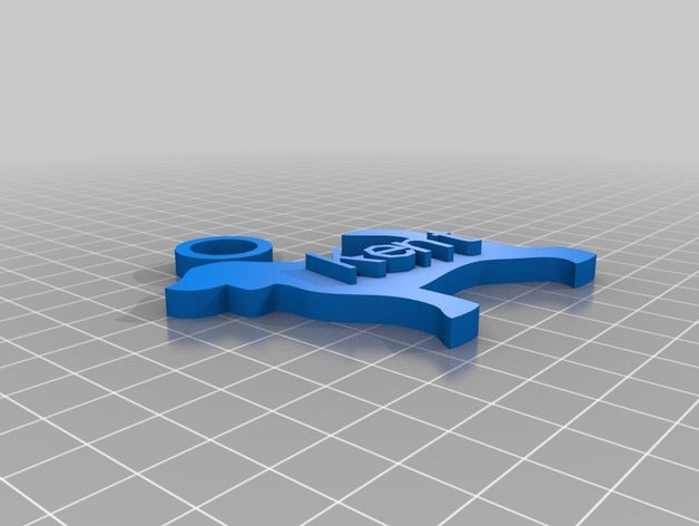 meine individuelle Schlüsselanhänger kent kundengebundene 3D print model - Mito3D