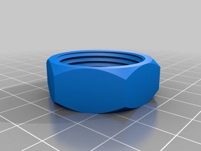 27mm nut2 parts customized 3d print model - Mito3D