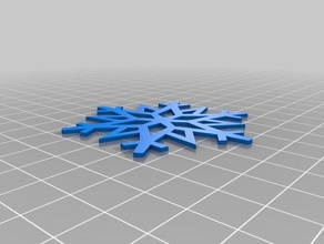 jenny's pretty snowflake customized 3d print model - Mito3D