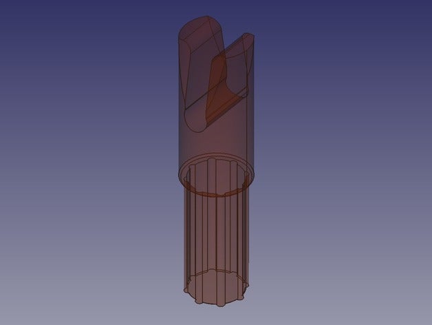 seta nock esporte & ao ar livre de entalhe 3D print model - Mito3D