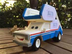 arrested development stair car pixar's cars universe vehicles fanart mashup pixar 3d print model - Mito3D